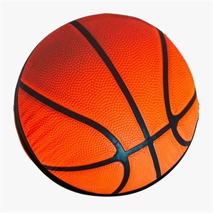 3D Basketbol Topu Desenli Yastık