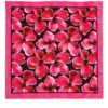 Tarzını Seç Çift Taraflı Baskılı Fular 70 x 70 cm - Fuşya Manolya