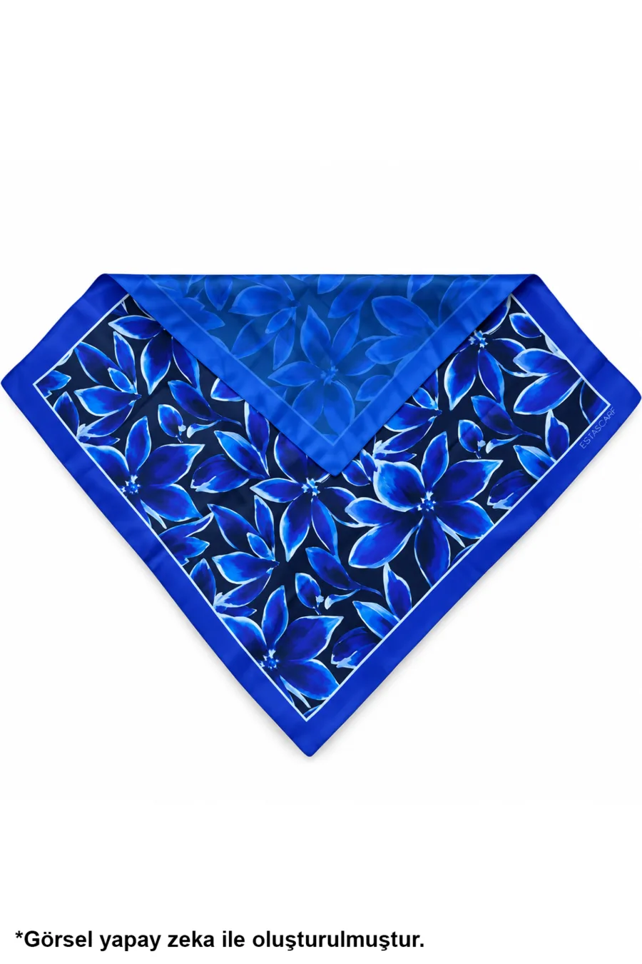 Tarzını Seç Çift Taraflı Baskılı Fular 70 x 70 cm