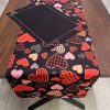 3 Boyutlu Desenli Runner Örtüsü Ve Amerikan Servisi 40 X 140 - 4 Adet 3 Boyutlu Desenli Runner Örtüsü Ve Amerikan Servisi 40 X 140 - 4 Adet