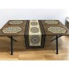 3 Boyutlu Desenli Runner Örtüsü Ve Amerikan Servisi 40 X 140 - 4 Adet 3 Boyutlu Desenli Runner Örtüsü Ve Amerikan Servisi 40 X 140 - 4 Adet