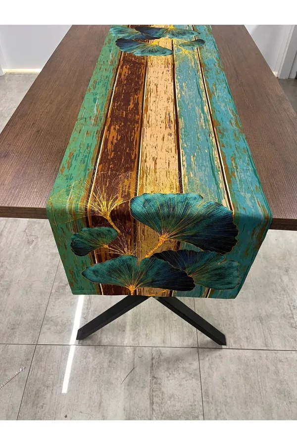 3 Boyutlu Runner Örtüsü Desenli 40 X 140 3 Boyutlu Runner Örtüsü Desenli 40 X 140