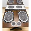 9 Parça Runner Ve Supla Seti Amerikan Servis Runner 40 X 140 Ve Bardak Altlığı 9 Parça Runner Ve Supla Seti Amerikan Servis Runner 40 X 140 Ve Bardak Altlığı