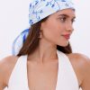 Akdeniz Dalları Model Fular Bandana Şal Estascarf 70x70 Cm