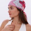 Aşk Çiçeği Model Fular Bandana Şal Estascarf 70x70 Cm