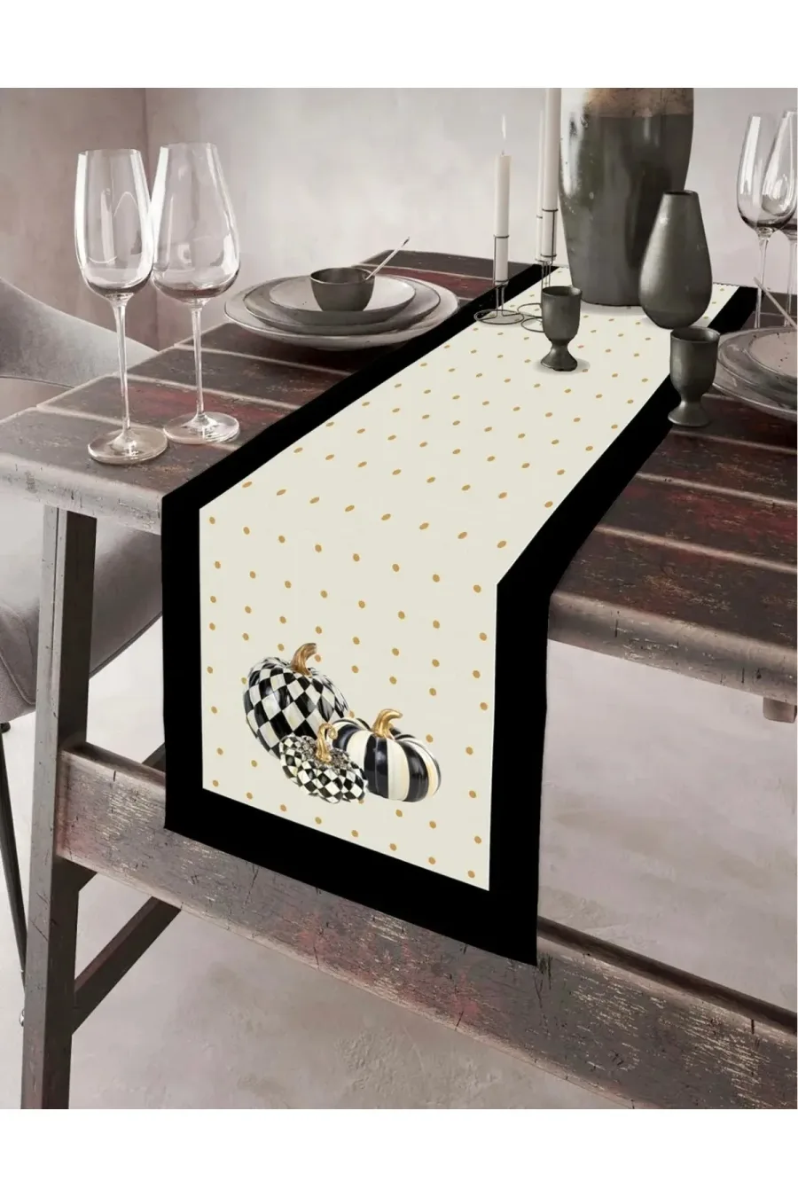 Balkabağı Desen Runner Ve Home Desen Runner 40 X 140 Ikili Paket Balkabağı Desen Runner Ve Home Desen Runner 40 X 140 Ikili Paket