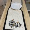 Balkabağı Desen Runner Ve Home Desen Runner 40 X 140 Ikili Paket Balkabağı Desen Runner Ve Home Desen Runner 40 X 140 Ikili Paket
