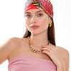 Çiçek Bahçesi Model Fular Bandana Şal Estascarf 70x70 Cm