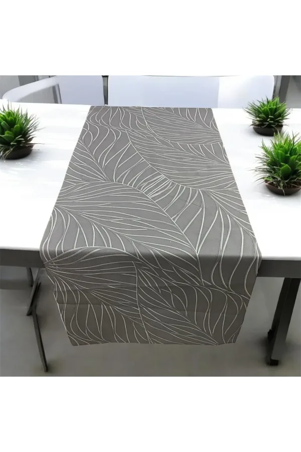 Çizgi Desenli Runner Örtüsü 40 X 140 Çizgi Desenli Runner Örtüsü 40 X 140