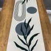 Dekoratif Çiçek Desenli Runner 40x140 Cm