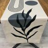 Dekoratif Çiçek Desenli Runner 40x140 Cm