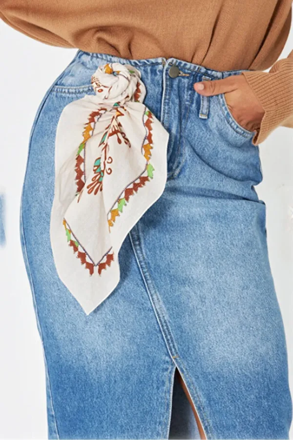 Desenli Fular Bandana Estacraft