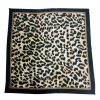 Desenli Fular Leopar Estacraft Şal Bandana 70x70cm