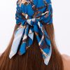 Gece Leoparı Model Fular Bandana Şal Estascarf 70x70 Cm