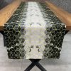Geometrik Desenli Runner 40x140 Cm