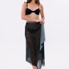 İç Gösterir Transparan Pareo - Gölgeli Zarafet Model 150x95 Cm