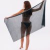 İç Gösterir Transparan Pareo - Gölgeli Zarafet Model 150x95 Cm