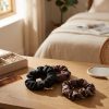 Kadın Fendy Dijital Baskılı Simit Toka 3'lü Set – 10 cm Çap