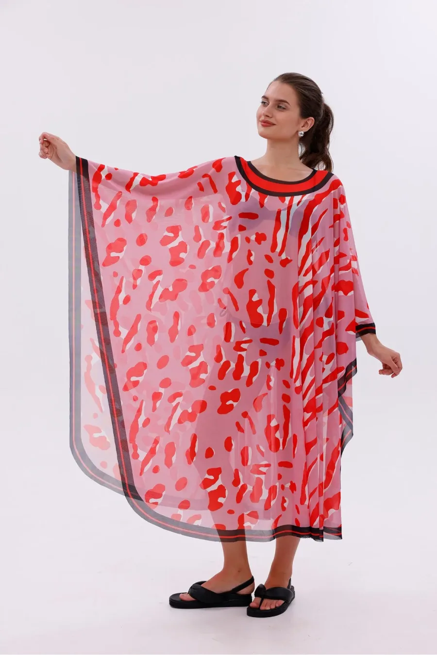 Kimono Pareo - Tesettür Pareo - Datça Model 240x135 Cm