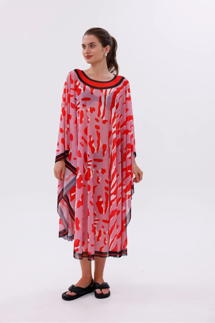 Kimono Pareo - Tesettür Pareo - Datça Model 240x135 Cm