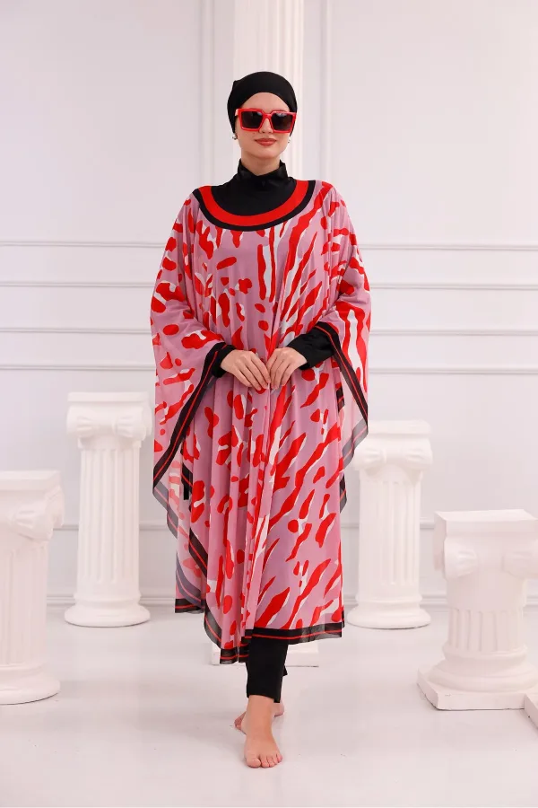 Kimono Pareo - Tesettür Pareo - Datça Model 240x135 Cm