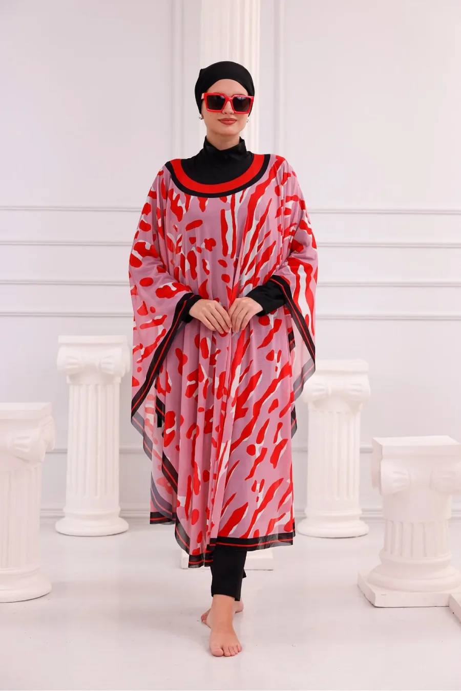 Kimono Pareo - Tesettür Pareo - Datça Model 240x135 Cm