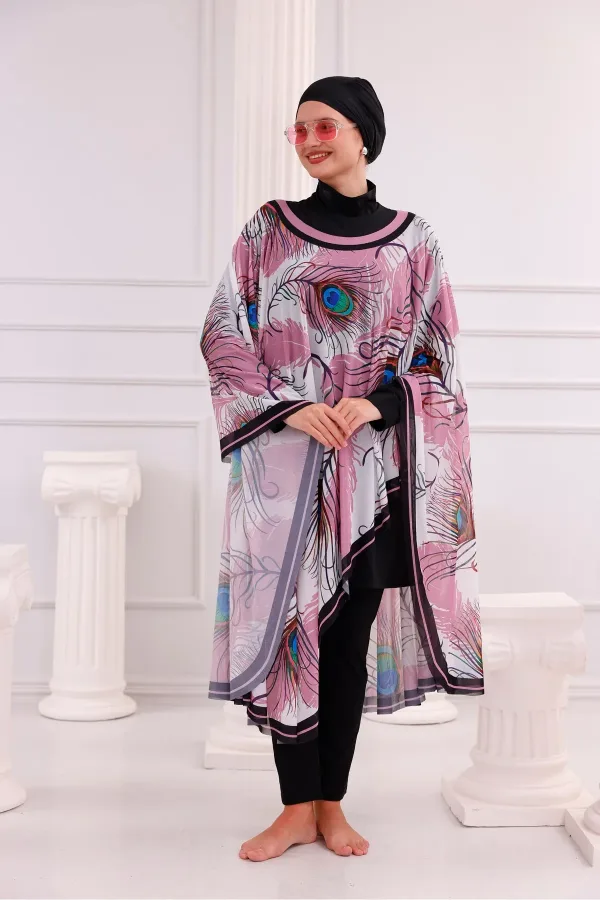 Kimono Pareo - Tesettür Pareo - Ege Model 240x135 Cm Kimono Pareo - Tesettür Pareo - Ege Model 240x135 Cm