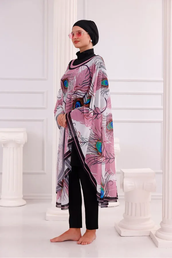 Kimono Pareo - Tesettür Pareo - Ege Model 240x135 Cm