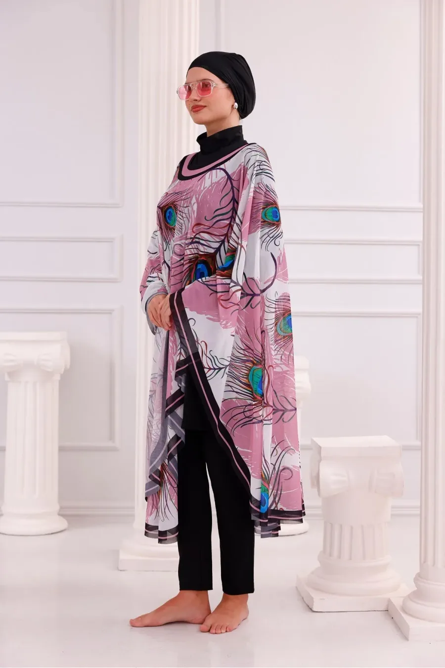 Kimono Pareo - Tesettür Pareo - Ege Model 240x135 Cm