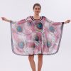 Kısa Kimono Pareo - Tesettür Pareo - Esnek Likralı Tül Beyaz 180x135 Cm