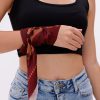 Koyu Bordo Terrazzo - Madrid Model Fular Estascarf
