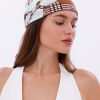 Kraliyet Deseni Model Fular Bandana Şal Estascarf 70x70 Cm