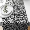Leopar Desenli Runner 40 X 140