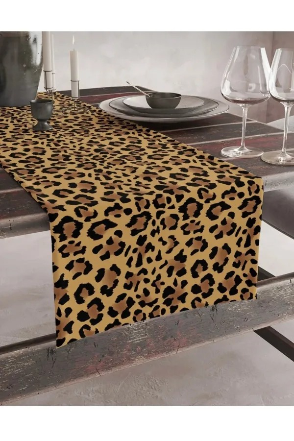 Leopar Desenli Runner 40x140 Leopar Desenli Runner 40x140