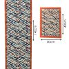 Otantik Motif – 3D Desenli Masa Runner & 4'lü Supla Takımı