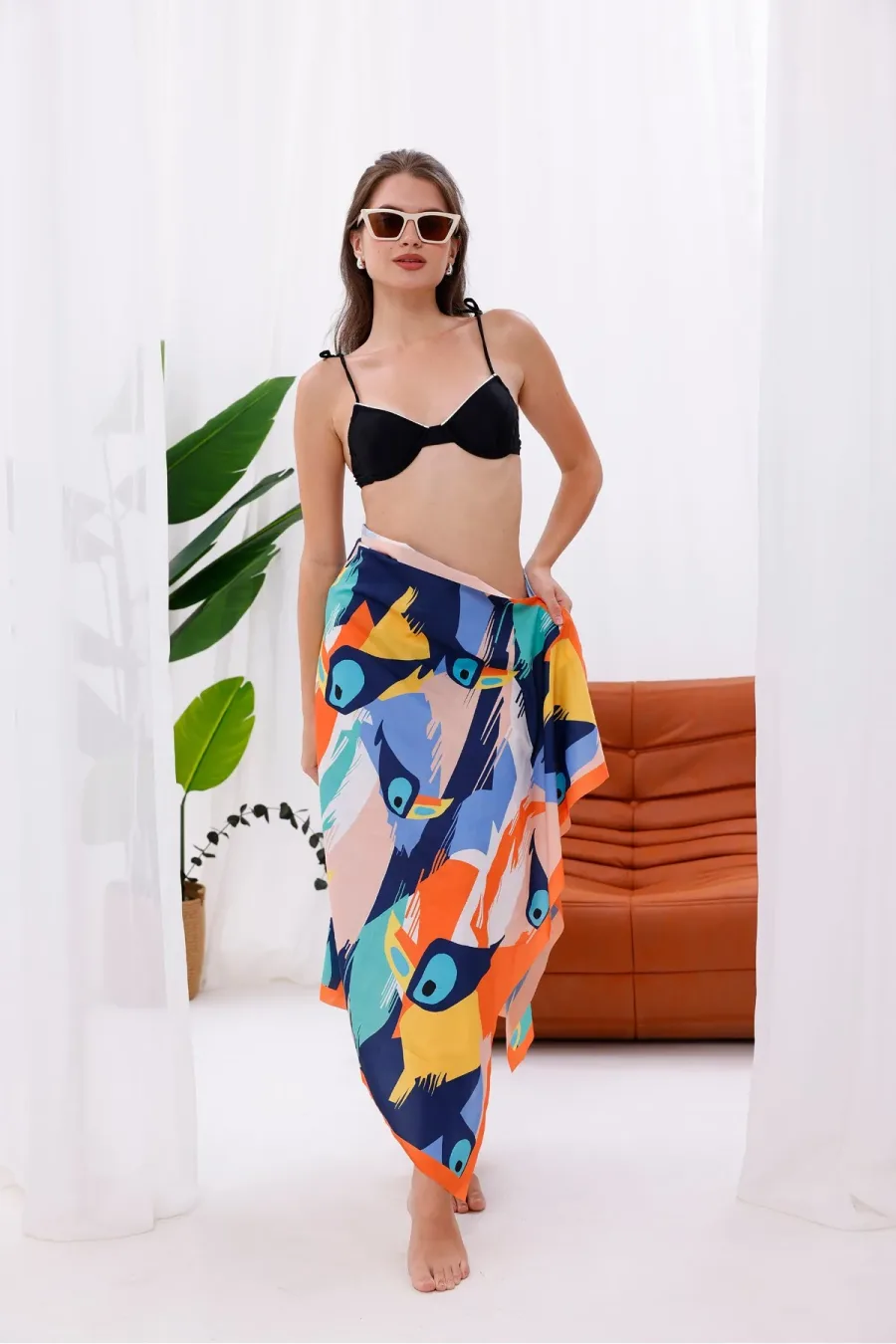 Pareo - Cennet Kuşları Model 150x95 Cm