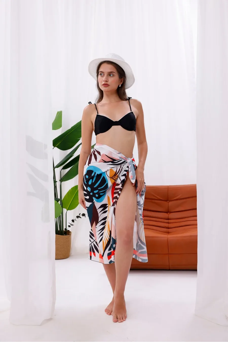 Pareo - Tropikal Esinti Model 150x95 Cm