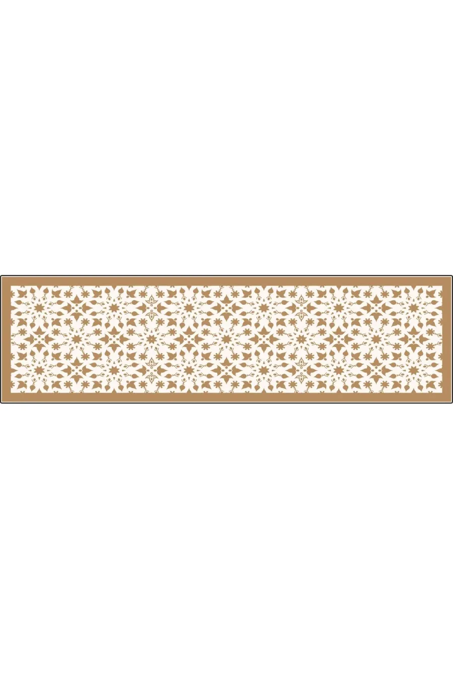 Ramazan Ayı Motifli Dijital Baskılı Runner Masa Örtüsü 40x140 cm