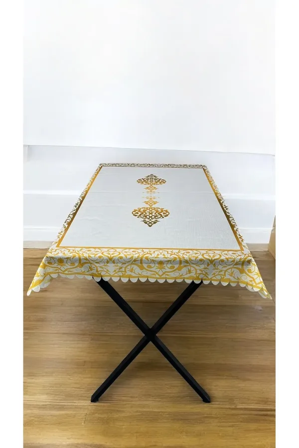 Ramazan Masa Örtüsü İftar Sofrası İçin Masa Örtü Ramadan Kareem
