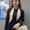 Rose Line Şeritli Fular Bandana Estascarf 7,5x100cm