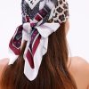 Safari Leopar Model Fular Bandana Şal Estascarf 70x70 Cm