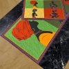 Savana – 3D Kültürel Desenli Masa Runner & 4'lü Supla Takımı