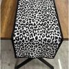 Şeritli Siyah Beyaz Leopar Runner 40 X 140