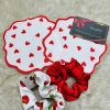 Sevgililer Günü Özel Love Fular Toka Bandana Hediye Seti