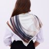 Sonsuz Dalga Model Fular Bandana Şal Estascarf 70x70 Cm