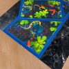 Su Bahçesi – 3D Balık ve Nilüfer Desenli Masa Runner & 4'lü Supla Takımı Su Bahçesi – 3D Balık ve Nilüfer Desenli Masa Runner & 4'lü Supla Takımı