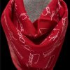 Tarzını Seç 10’lu Kırmızı Atatürk İmzalı Bandana / Fular Set