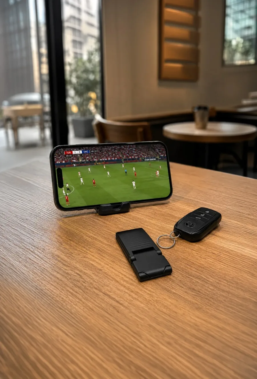 Tarzını Seç 3'ü 1 Arada Mini Telefon Tutucu Anahtarlık Charm – Siyah 3,5 × 7 × 1 cm Tarzını Seç 3'ü 1 Arada Mini Telefon Tutucu Anahtarlık Charm – Siyah 3,5 × 7 × 1 cm