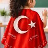 Tarzını Seç Çift Taraflı Ayyıldız Türk Bayraklı Pelerin Gösteri Kostümü 145x73cm Tarzını Seç Çift Taraflı Ayyıldız Türk Bayraklı Pelerin Gösteri Kostümü 145x73cm