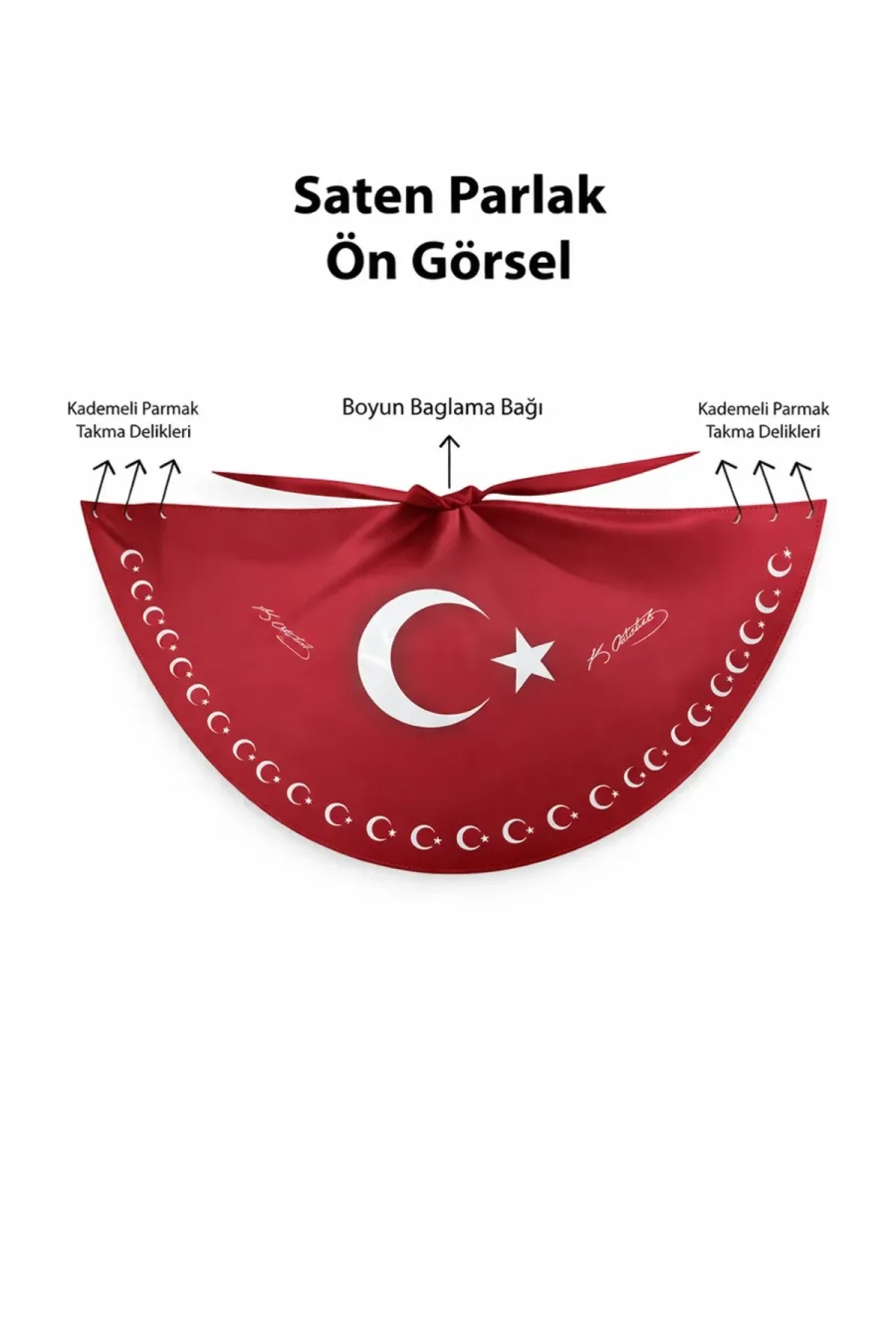Tarzını Seç Çift Taraflı Ayyıldız Türk Bayraklı Pelerin Gösteri Kostümü 145x73cm Tarzını Seç Çift Taraflı Ayyıldız Türk Bayraklı Pelerin Gösteri Kostümü 145x73cm